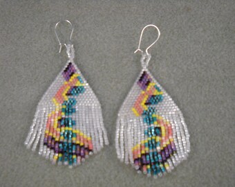 Swirl Fringe Earrings Pattern