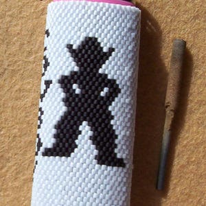 Funda para mechero grande Cowboy Silhouette