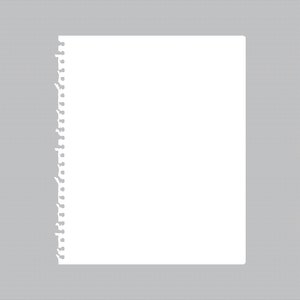 Pagina di nota/schizzo strappata • 2