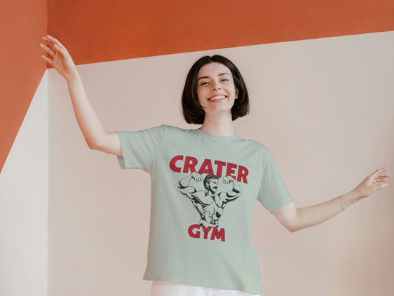 Crater Gym Staff Organic Cotton Tee Etsy Canada