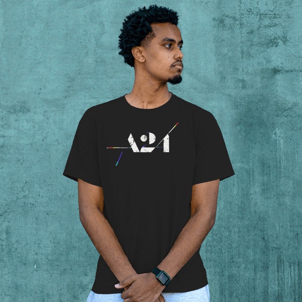 A24 Stretch Logo Organic Unisex Tee | Sustainable Fashion | A24 Shirt