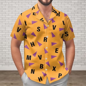 Anime Hawaiian Shirt, Manga Button Shirt, Cartoon Hawaii Shirt, Movie Summer Shirt, Button Up Shirt, Aloha Tropical Shirt, Gift For Him