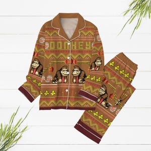 Super Mario Pyjama-Set Für Kinder – Cooles Nachtwäsche-Set Für Jungen & Mädchen. Perfekt Als Geschenk Zu Weihnachten Oder Geburtstag!