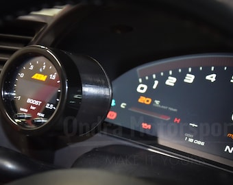 Podstawka pod wskaźniki do Hondy S2000 52 mm, mocowanie/uchwyt wskaźników JDM, modernizacja wnętrza, akcesorium torowe