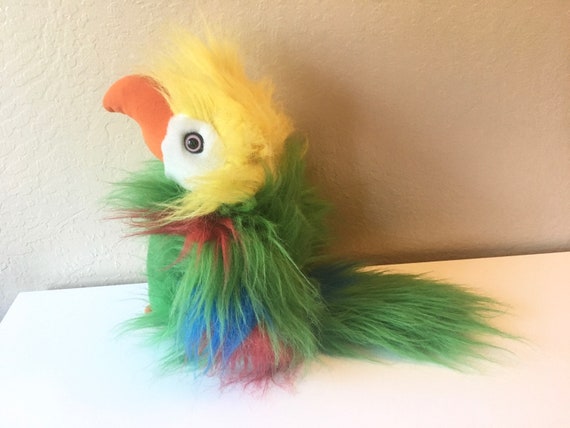 parrot stuffed toy