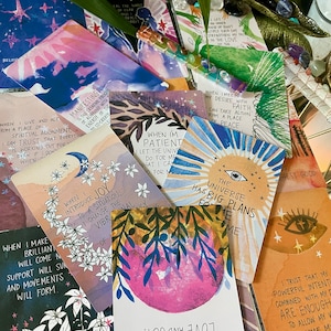 Orakel "Super Attracter" Deck 52 Karten, Affirmation, Manifestation, Attraktivität, innere Schönheit, Entfaltung femininer Energie, weiblich