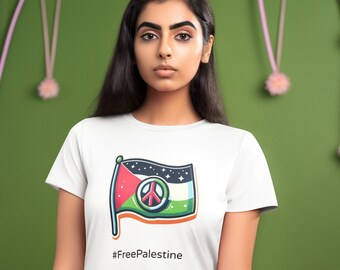 Haut court pour femme - #PalestineLibre