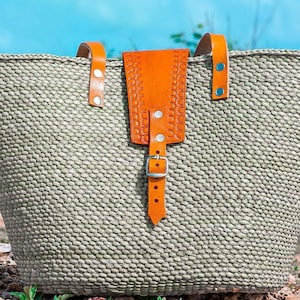 Bolso ecológico hecho a mano para mujer, elegante y único bolso de hombro, elegante bolso bohemio milulu, elegante bolso con correas de cuero sostenible, regalo para