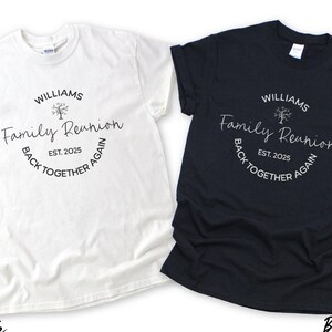 Custom Family Reunion Shirt, Family Reunion Gift, Matching Family Shirt, Custom Family Shirt, Family Reunion T Shirt Personalized Family Tee