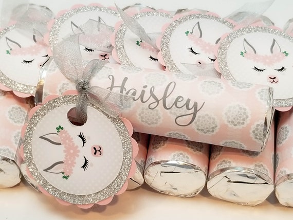 Llama Favors - Personalized Lifesaver WintOGreen Mints (6 Rolls)- mint favors for Llama Baby Shower or Llama Birthday Party Il_570xn