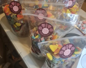 1 kg Halal koolzuurhoudend/gummy mix-snoepjes