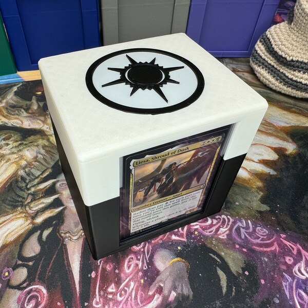 Mtg Deck Box Toploader - Etsy
