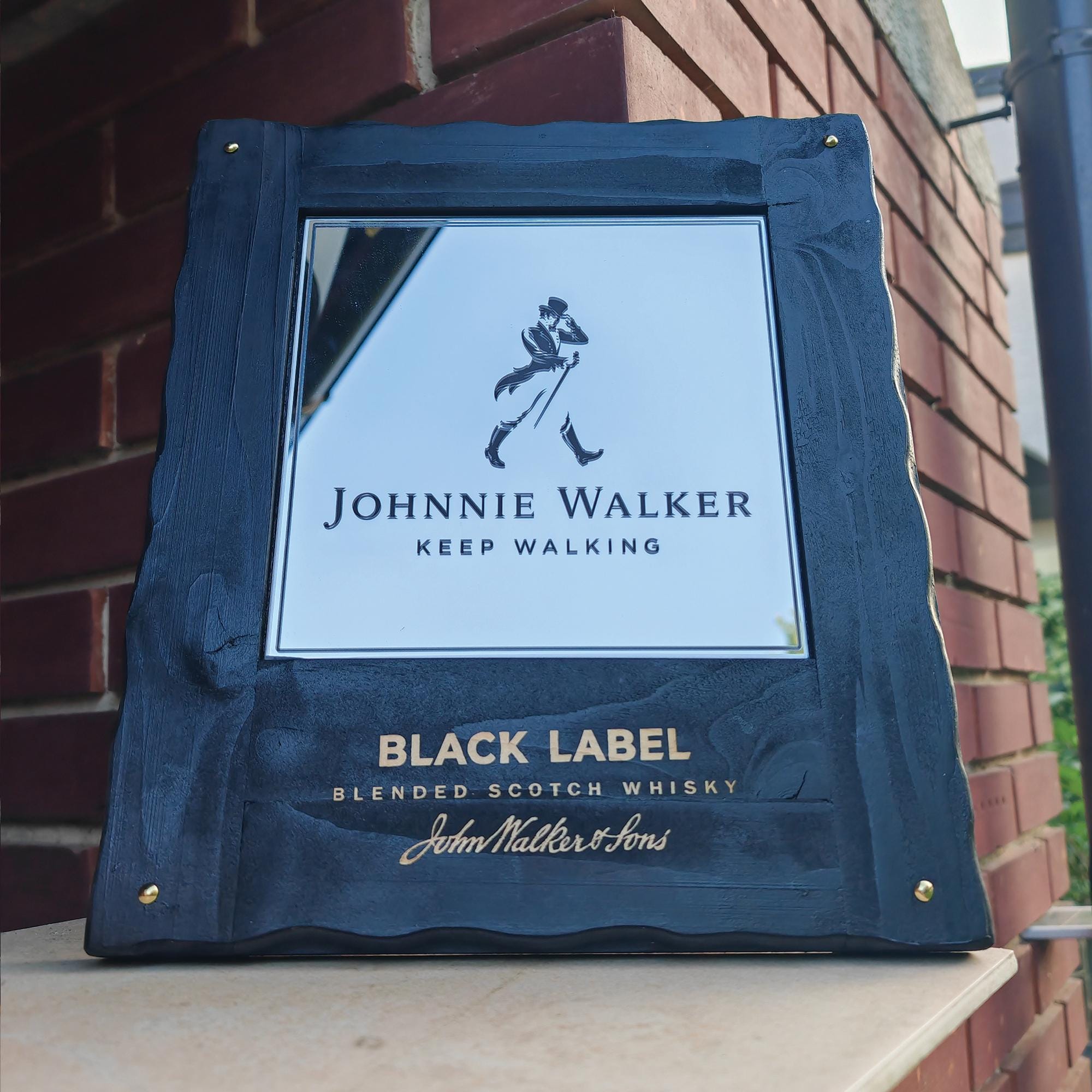 Johnnie Walker 木製看板 Buy Johnnie Walker Scotch Vintage Wooden Bar Wall Sign