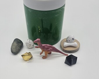 Dinosaur Sensory Kit, Dinosaur kit, playdough, playdoh, dinosaur gift, dinosaur sensory, dinosaur playdough, sensory, homemade, dino