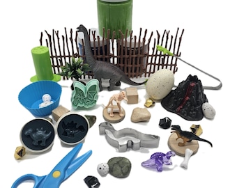 Dinosaurier Sensorisches Kit, Dinosaurier Kit, Knetmasse, Playdoh, Dinosaurier Geschenk, Dinosaurier sensorisch, Dinosaurier Knetmasse, hausgemacht, Dino