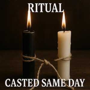 negativity release / remove toxicity / cord cutting/ same day cast / disconnect / leave me alone spell / banish spell / fast results