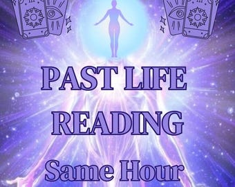 Past life reading detailed. SAME HOUR. Psychic reading. Tarot card reading. Accurate psychic insights. Detailed reading about ur past self.