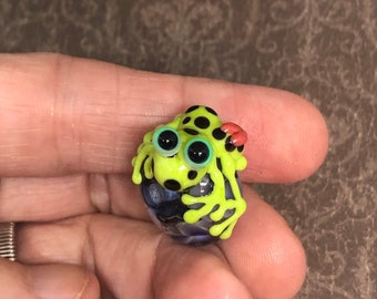 Lampwork froggie