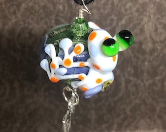 Lampwork froggie