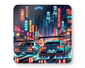 Nissan Skyline Hakosuka, Nissan GT-R R35 Corkwood Coaster Set of four