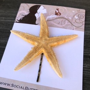 Beach Bridal Starfish Hair Pin, Mermaid Hair, Wedding Hair, Ariel, Wedding, Bridesmaids Destination Wedding, Bridal Hair, Beach hair Ocean
