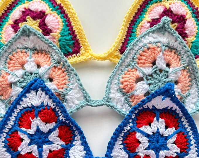 Flower CrochetTop Etsy