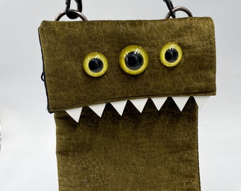 3 Eyed Tall Monster Shoulder Bag