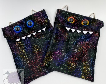 Rainbow Dot Monster Belt/Shoulder Bag