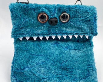 Teal Monster Belt/Shoulder Bag