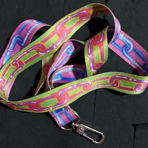 Colorful Chains Lanyard