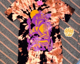 Bleach Tie Dye Werewolf Tee