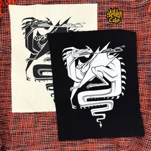 Dragon Large Fabric Patch