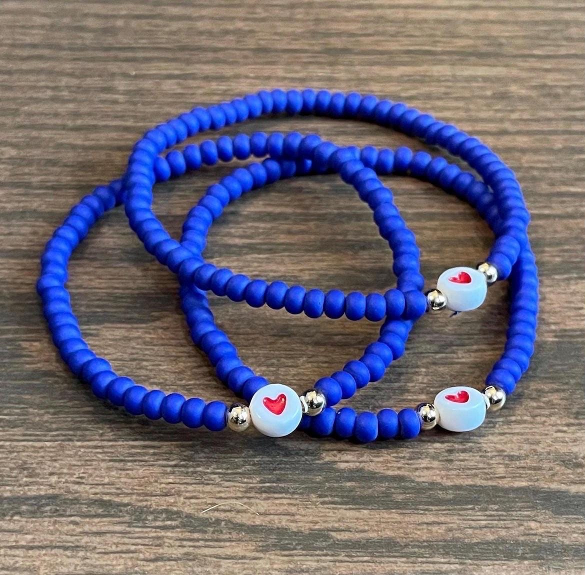FUCK ICE Morse Code Beaded Bracelet | Handmade Political Jewelry