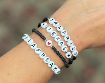 I’m a Talakfreako Beaded Bracelet | Handmade Political Jewelry | 2026 Texas Senate