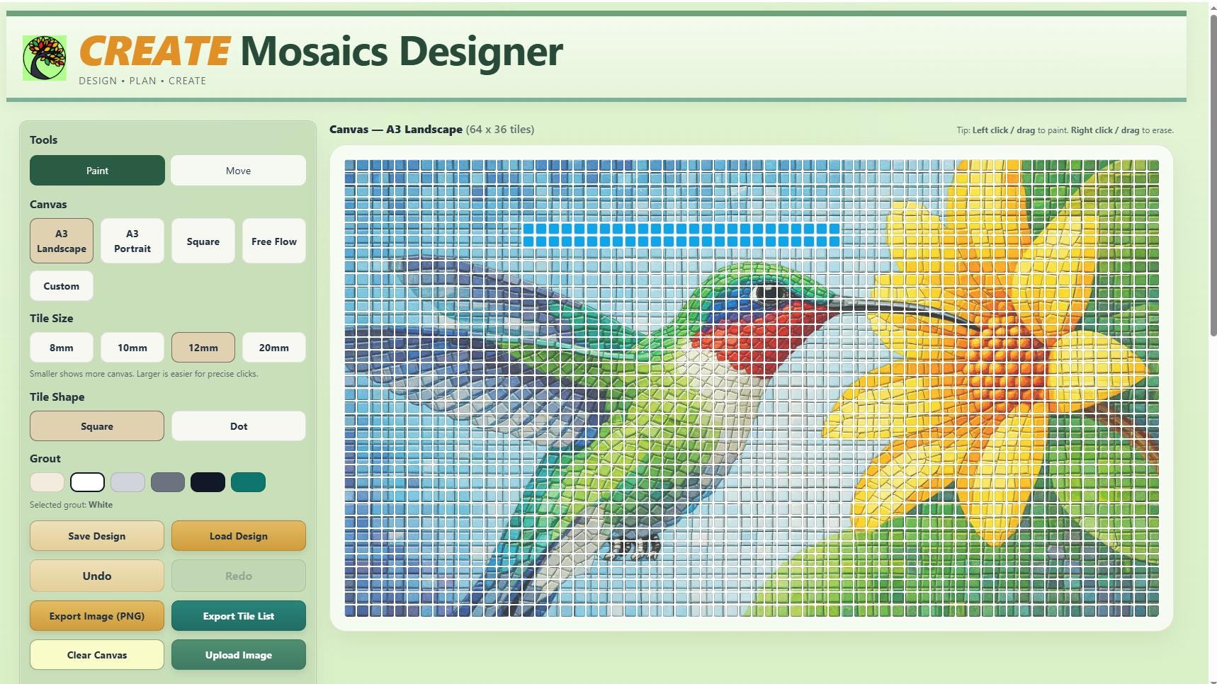 CREATE Mosaics Designer for Windows V1.0 | Mosaic Design Software for ...