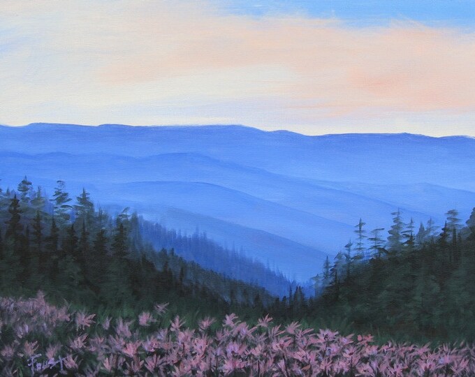 Blue Ridge Flowers Blue Ridge Mountains Flowers Smoky Etsy
