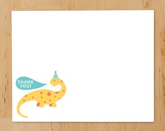 Thank You card — Dinosaur
