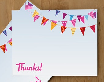 Thank You Card — Bunting
