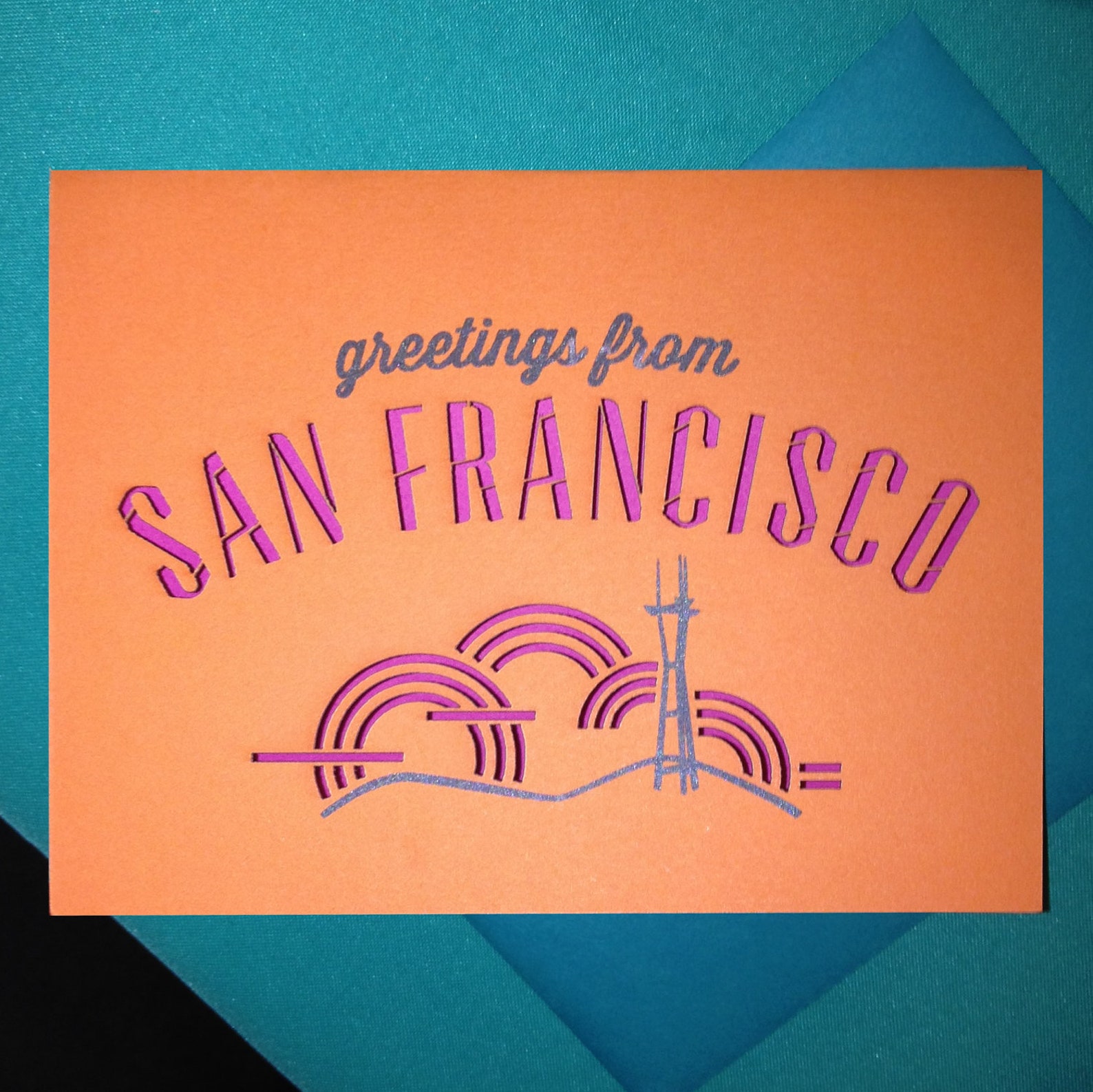 Greetings from San Francisco Etsy