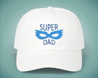 Super Dad Embroidered Cap | Father's Day Gift