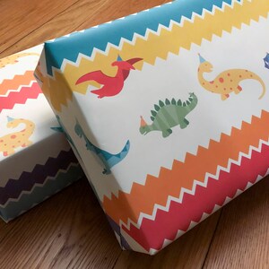 Wrapping Paper Dinosaur Party image 3