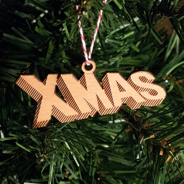 Ornament --Xmas Lasercut