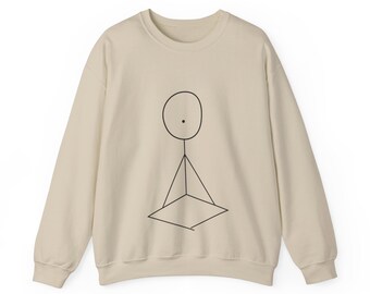 Yogito in Sukhasana Crewneck Sweatshirt