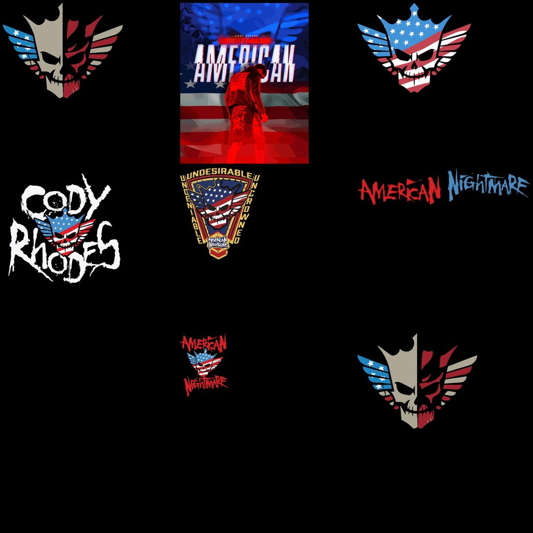 Cody Rhodes SVG Files, Cricut Logos Bundle - Etsy