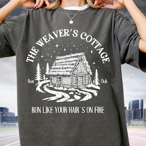The Weavers Cabin A Court of Thorns Roses ACOTAR Shirt Officially Licensed | Feyre Rhysand Nesta Cassian Velaris SJM Maas Merch Book Gift