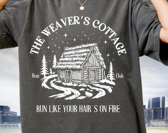 The Weavers Cabin A Court of Thorns Roses ACOTAR Shirt Officially Licensed | Feyre Rhysand Nesta Cassian Velaris SJM Maas Merch Book Gift