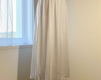 Vintage Off White Half Slip