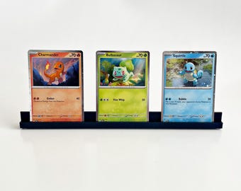 Jumbo Pokemon Card Holder (clear Case and Stand) for Pokemon TCG Cards -  Standard Colors and Wood - Etsy