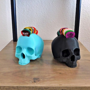 Skull Guitar Pick Holder 3D Print image 5