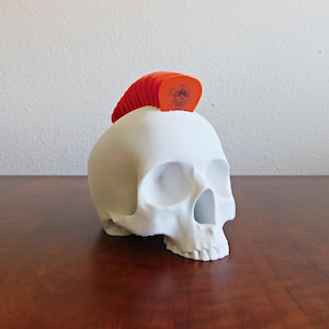 Skull Guitar Pick Holder 3D Print image 14